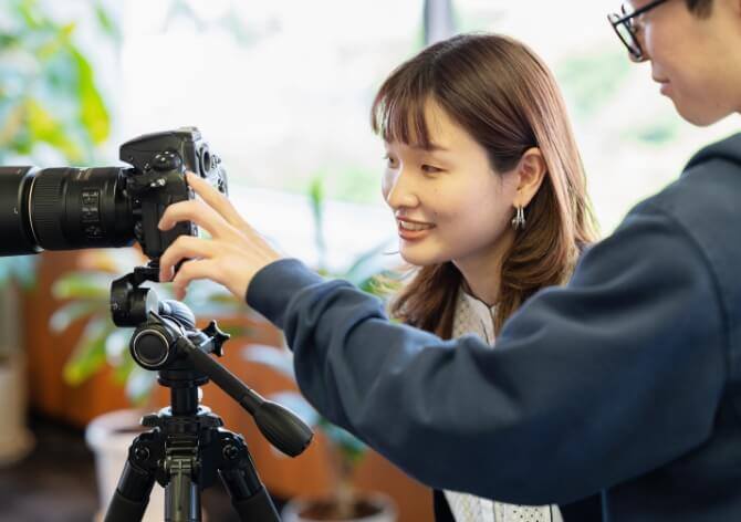 自分の考えで動いた結果がお客様の満足に繋がった時、やりがいを感じます