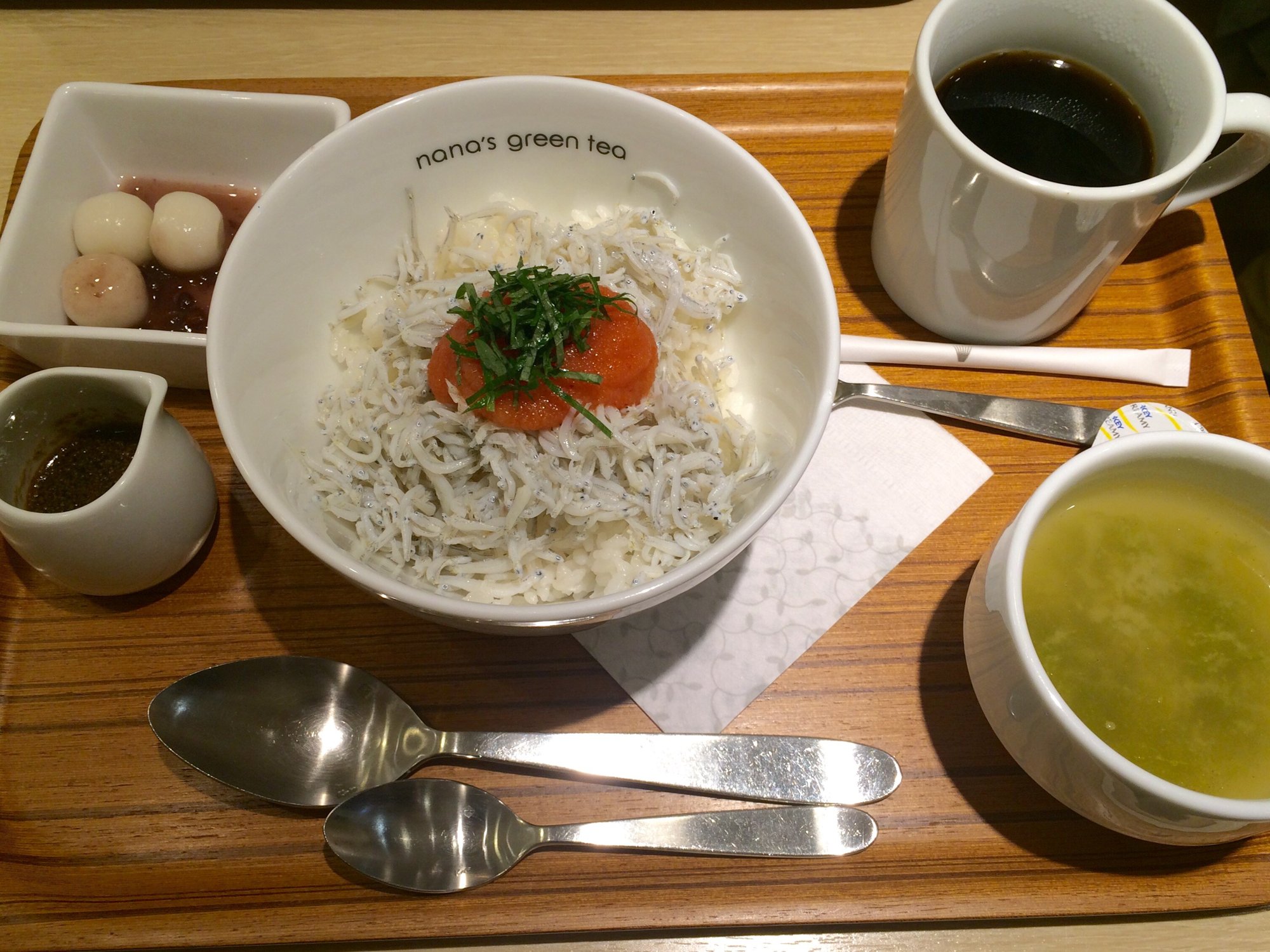 明太しらす丼