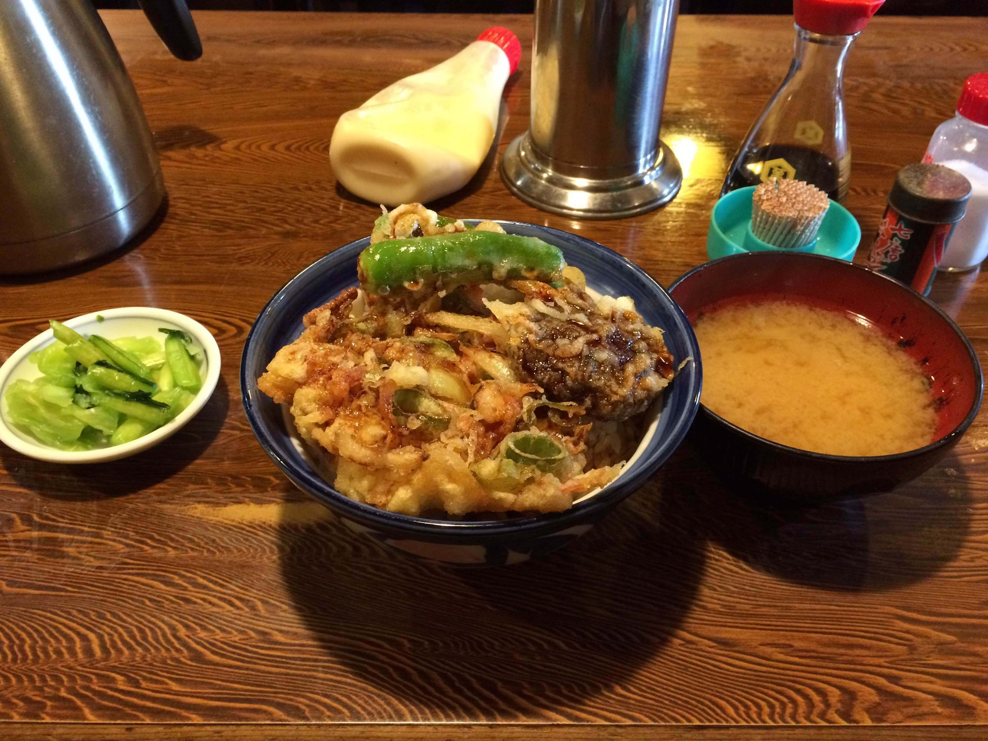 かき揚げ丼