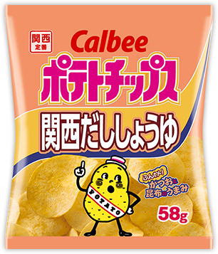 ポテトチップス　関西だししょうゆ