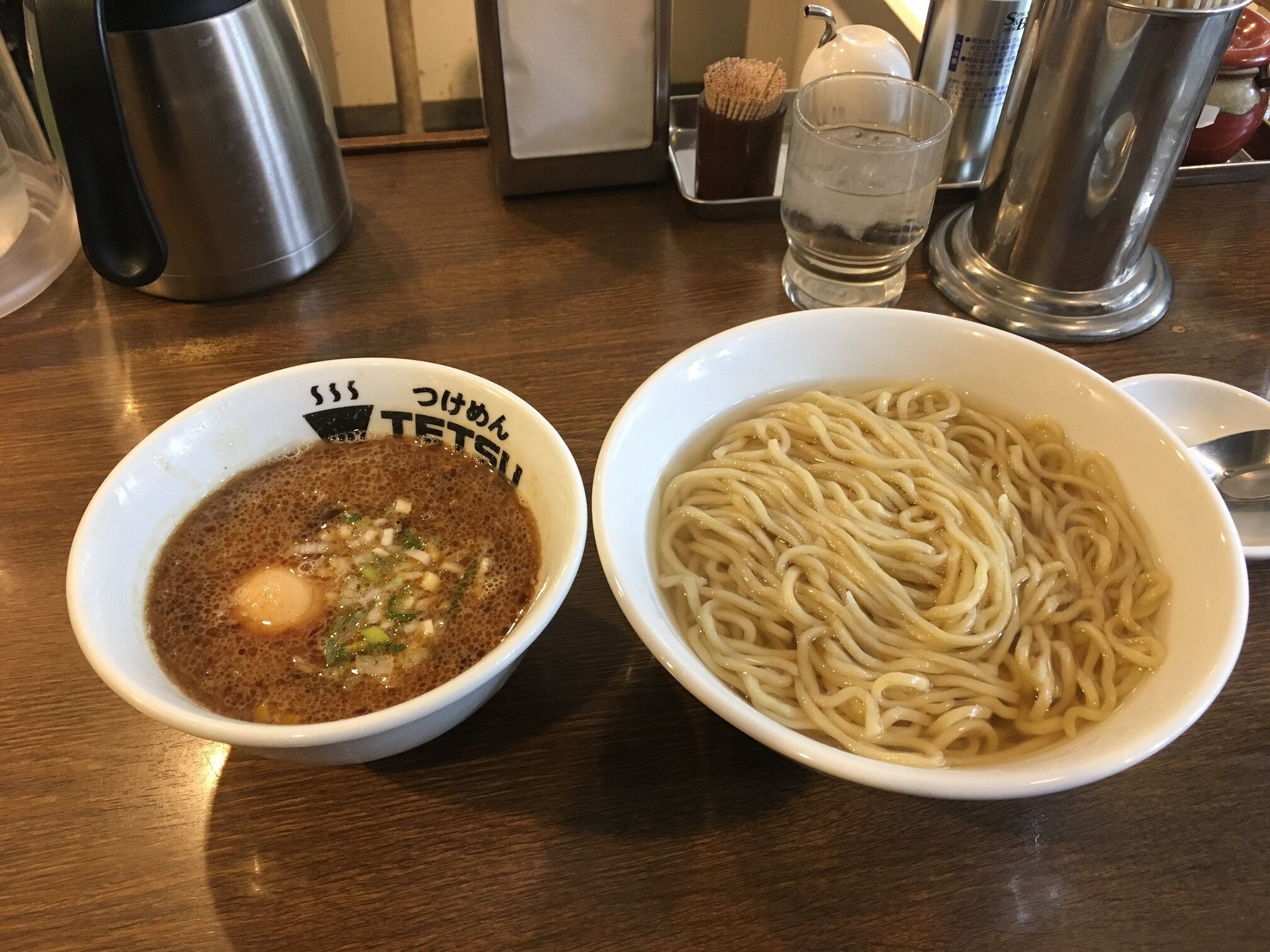 つけ麺TETSUの特製つけ麺